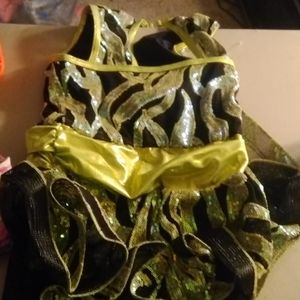 Sparkly dance costume